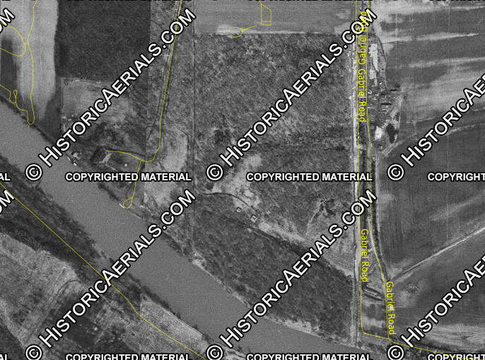 Riverside Park - 1954 Aerial View (newer photo)